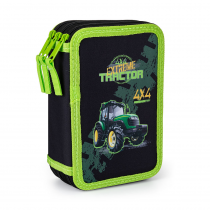 Pencil case triple unfilled tractor