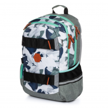 Student backpack OXY Sport Melange flowers