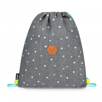 Sport Sack OXY SCOOLER Grey dots