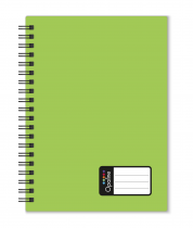 Twin wire blok A4 PP Opaline zelená