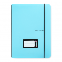 Exercise book PP A5 Pastelini blue