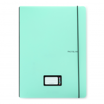 Exercise book PP A4 Pastelini green