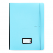 Exercise book PP A4 Pastelini blue
