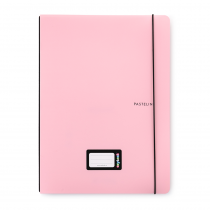 Exercise book PP A4 Pastelini pink