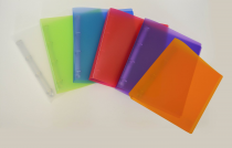 Ringbinder translucent A4 D20 Opaline assort