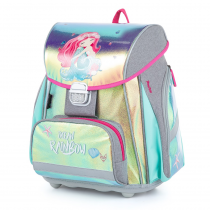 School Backpack PREMIUM Ocean rainbow