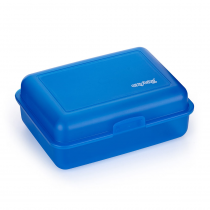 Lunch box blue-mat