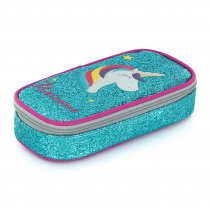 Pencil pouch komfort Unicorn glitter