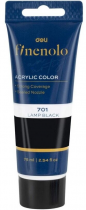 Akrylová barva 75ml Černá