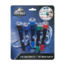 2-in-1 Rollstempel Set Jurassic World