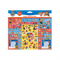 Velká sada nálepek 500ks Paw Patrol